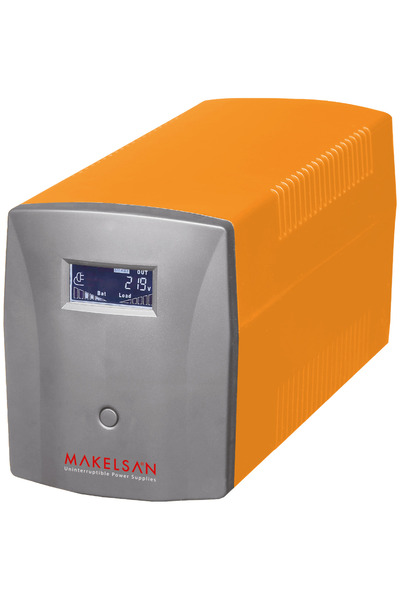 MAKELSAN Lion 1200 VA LCD/USB (2x 7AH) (5-10dk) Line Interactive K.G.K