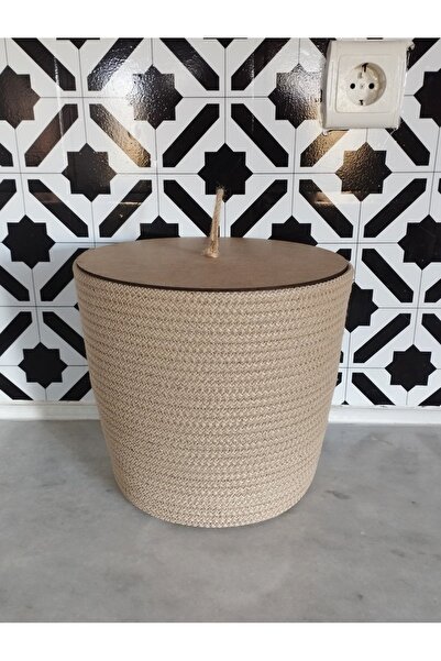 bayram taşcıoğlu home desing سلة تخزين منظمة بغطاء خشبي