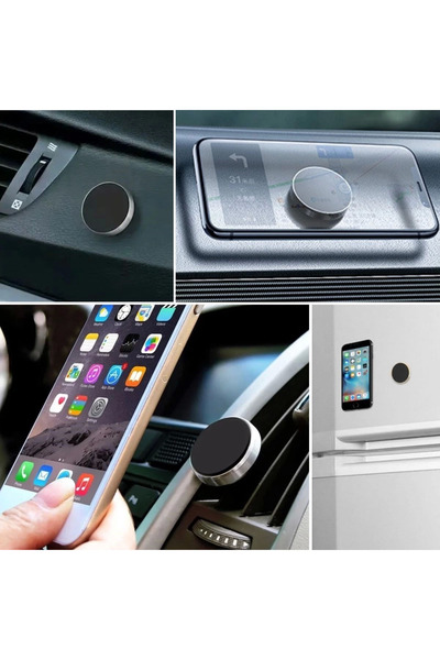 Light up Magnetic Car Phone Holder Compatible with All Models Multi-Purpose Strong Magnet Holder