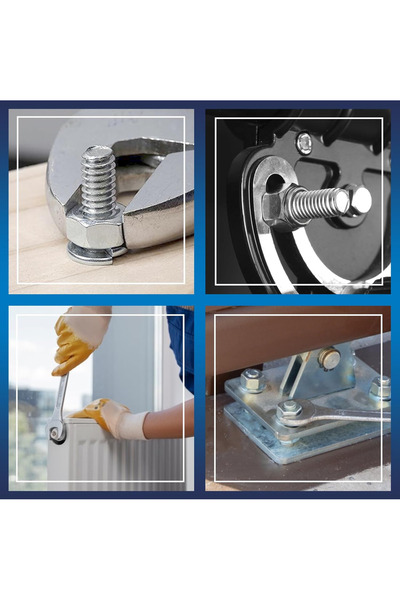 Venoa İcsp600 Imbus Civata Somun Pul Seti M3, M4, M5 Çantalı 600 Parça