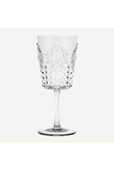 Baci Milano Barok Şeffaf Akrilik Kadeh 20 Cm