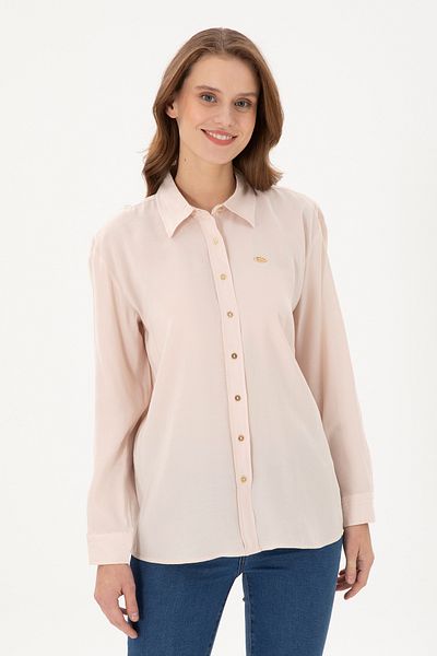U.S. Polo Assn. Cămașă cu mânecă lungă Stone pentru femei 50289849 -VR049