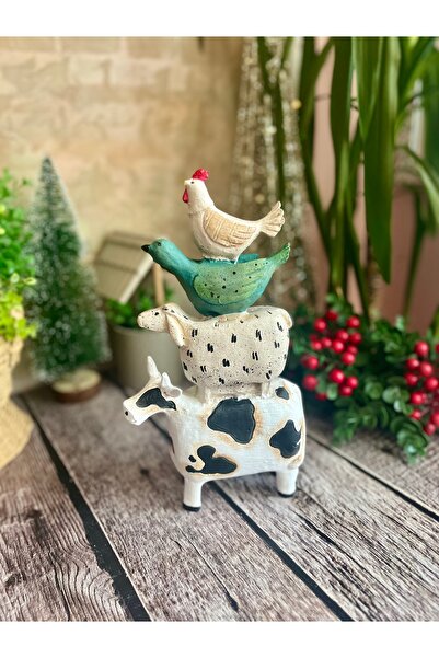 Home Bremen mızıkacıları ,Üst üste hayvanlar biblo ,ev dekorasyonu