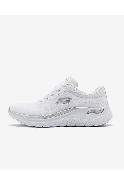 SKECHERS Arch Fit 2.0 Glow The Distance - Γυναικεία λευκά αθλητικά παπούτσια 150067 tk Wsl
