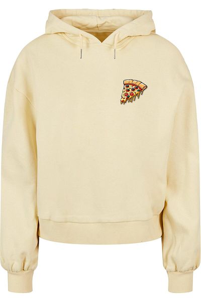 Merchcode Ladies Pizza Comic Organic Oversized Hoody