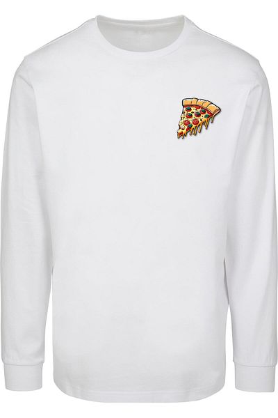 Merchcode Pizza Comic Longsleeve With Cuffrib