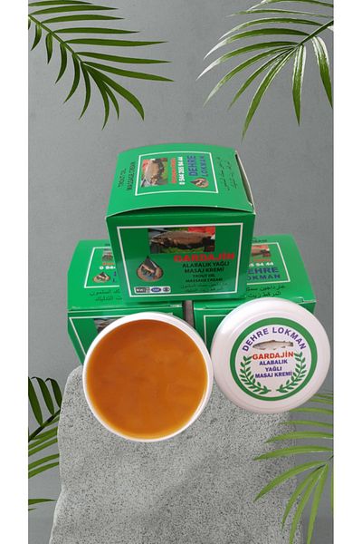 Dehre Lokman Gardajin Trout Oil Extract Cream 35Gr. (4 Pieces)