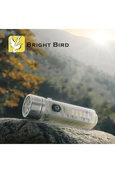 Janva Taktik Fener Mıknatıslı Çakarlı El Feneri Yeşil Kutulu Çok Fonksiyonlu ...