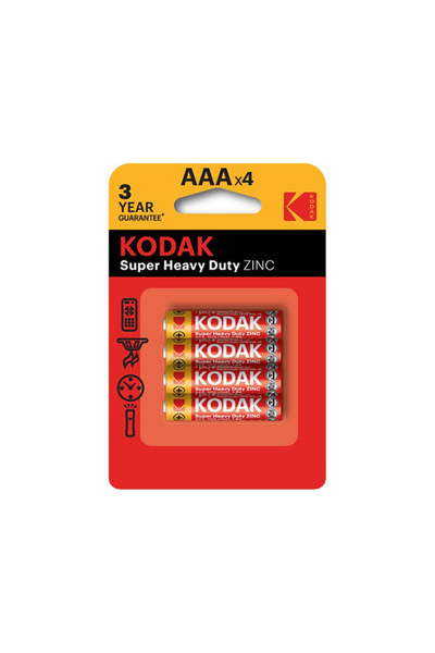 Kodak Υπέρ-βαρέως τύπου Μπαταρίες AAA R3 60 Τεμάχια