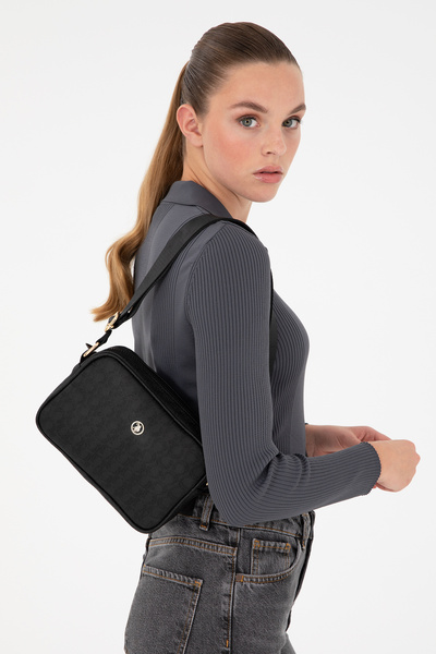U.S. Polo Assn. Kadın Siyah Çapraz Çanta 50303424-VR046