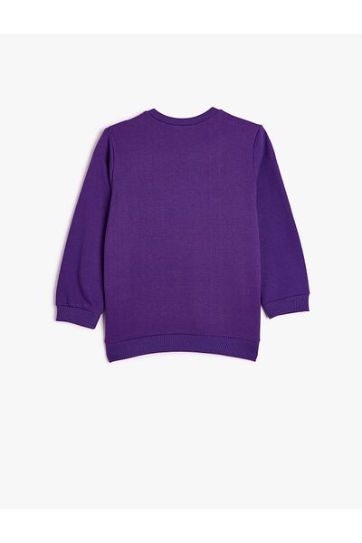 Koton Mikina s dlouhým rukávem s motivem města Crew Neck - Rastr