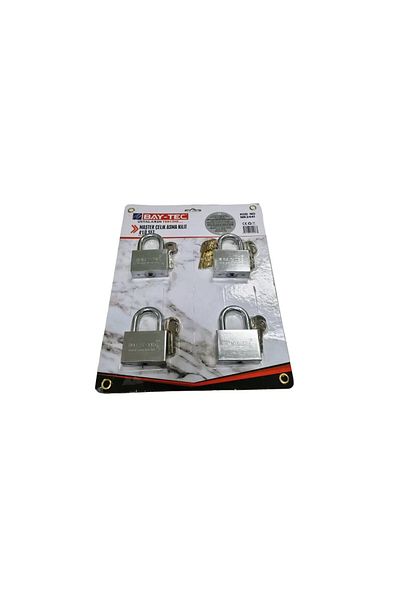 Baytec Trimax Master 55 mm 4-Piece Padlock Set - MK2441