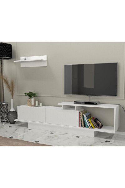 Dekorister Asos Tv Ünitesi Beyaz