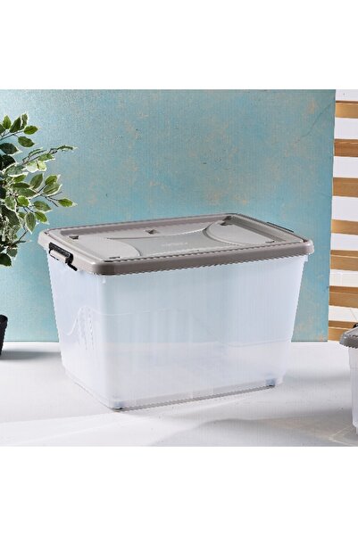 Home Box صندوق تخزين كيفن بعجلات - 132 لتر