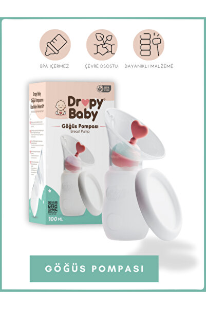 Dropy Baby Manuel Göğüs Pompası Emzirme ve Süt Toplama Pompası