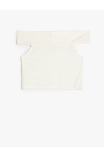 Koton Cotton Off-Shoulder Blouse