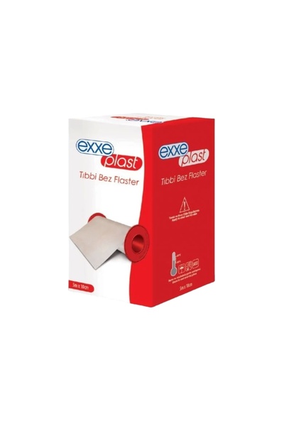 Exxe Plast Tıbbi Bez Flaster 5 m x 10 cm