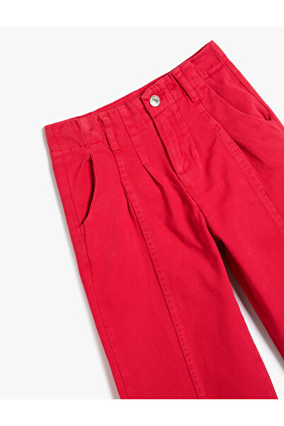 Koton Τζιν με φαρδύ πόδι και κουμπιά με λεπτομέρειες