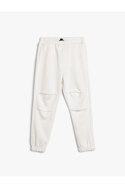 Koton Jogger Sweatpants with Pocket Tie Waist Draper