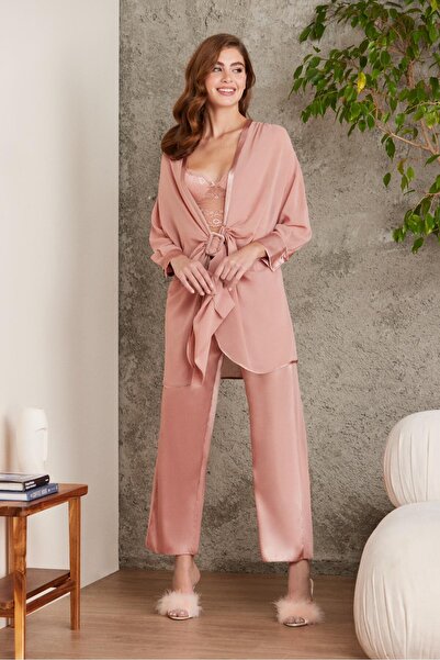 Pierre Cardin Set zestre de mireasă din satin cu patru - 7025