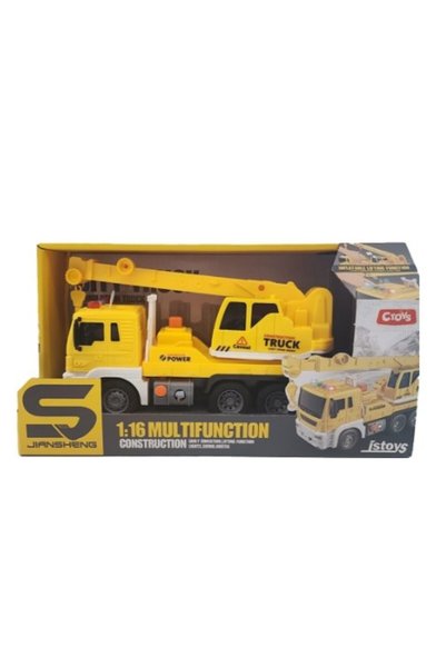 Genel Markalar Işıklı ve Sesli Multifunction 1:16 Vinç JS105