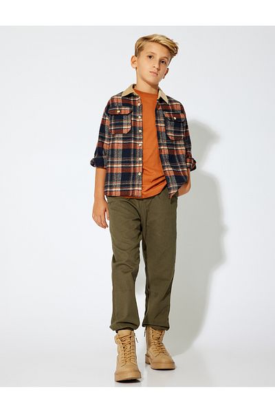 Koton Boy's Canvas Pants