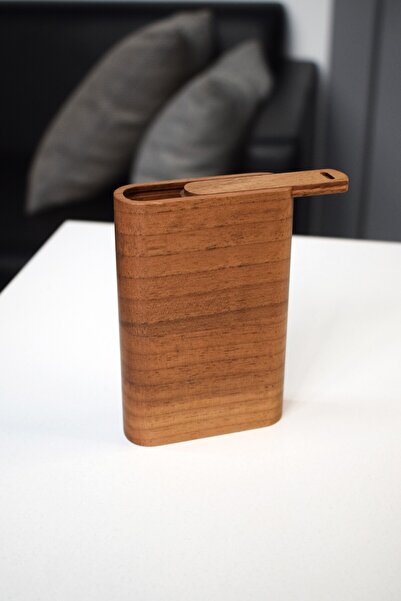 Artus Mobilya ve Dekorasyon Ahşap Slider Kapaklı Uzun Sigaralar Için Sigara T...