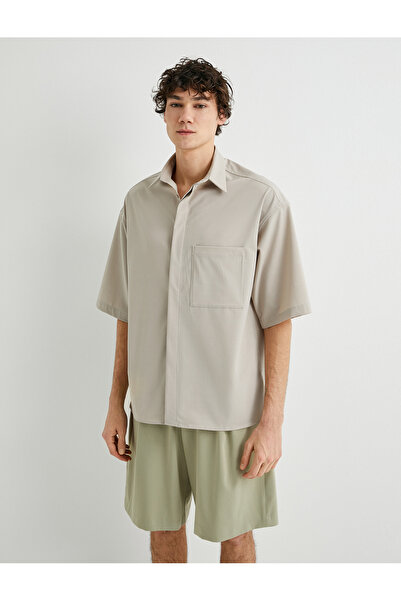 Koton Men's Shirt - Model 4sam60206hw050