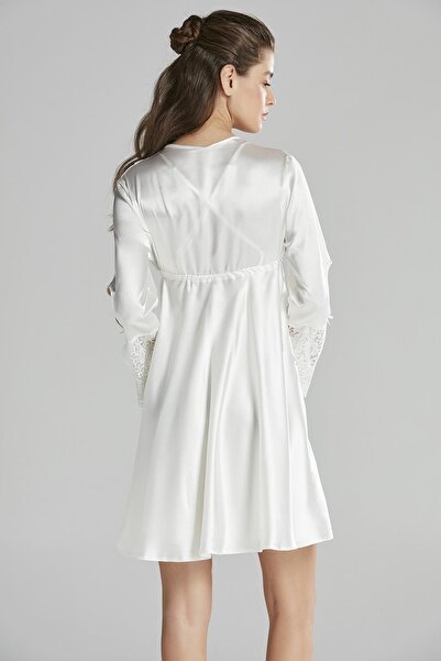 Pierre Cardin Saten Altılı Gelin Çeyiz Seti - 6625 Ekru