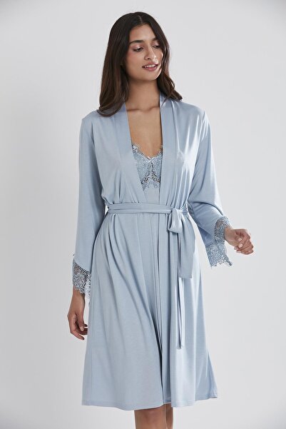 Pierre Cardin Penye Altılı Gelin Çeyiz Seti - 5040 Mist