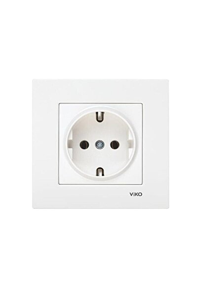 VİKO مقبس أرضي أبيض من Karre Meridian