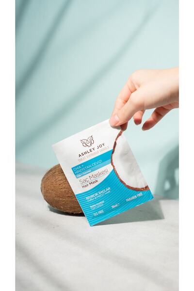 ASHLEY JOY Curl Control Hair Mask with Chia Seed, Coconut, Special for Curly Hair 30 ml