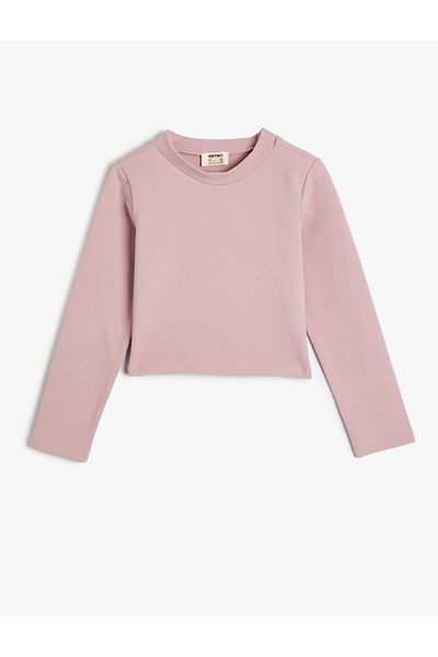 Koton Basic T-Shirt Long Sleeve Crew Neck