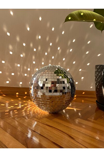 SopdetDekor Disko Topu 20 Cm - Büyük Aynalı Yüksek Kalite - Ev Dekorasyon