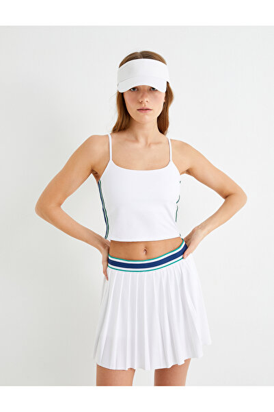 Koton Trägershorts Sport Athlete Seitlich gestreift Slim Fit