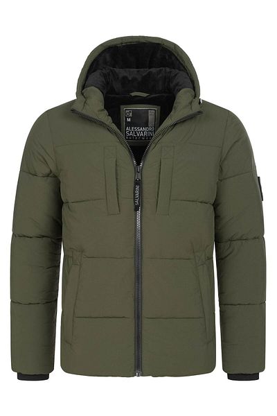 Alessandro Salvarini Herren Winter Steppjacke As422