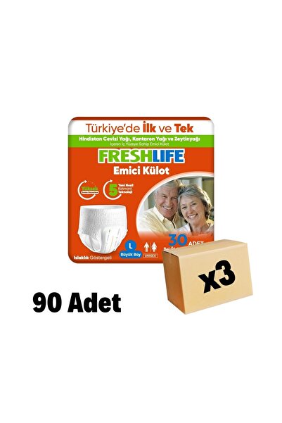Freshlife Large Emici Külot 90 Adet (30*3)
