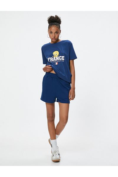 Koton Tricou oversize imprimat cu licență Tweety - mânecă scurtă