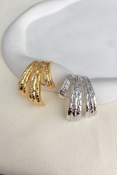 DEMOKAN Women's Earrings Cuff Model Earrings