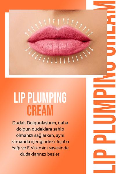 New Well 5 ML Sun Orange Lip Plumping Cream - Lip Plumping Cream