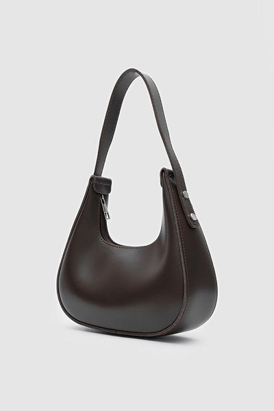 Shule Bags Τσάντα Gisou Baguette Bitter Brown