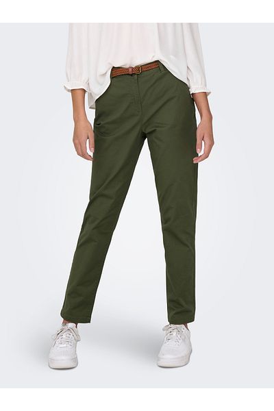 JDY Chino Pants Chicago Mid Waist Wide Leg Chino Pants