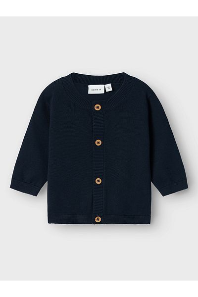 name ıt Nbmrasomme Dark Sapphire Ls Knit Card - 13235395