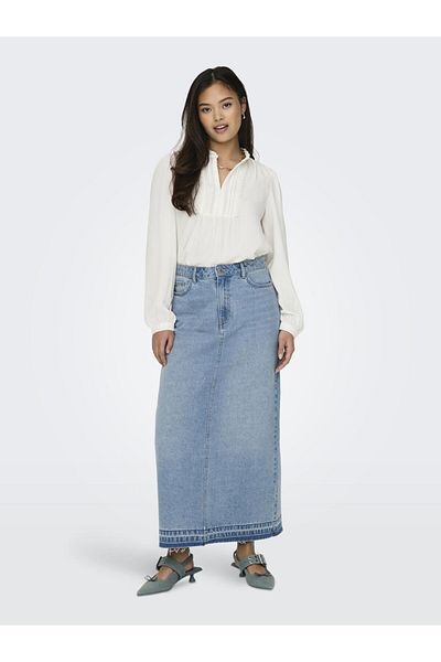JDY Jdyrachel L/S Pintuck Top Wvn 15323274   Cloud Dancer