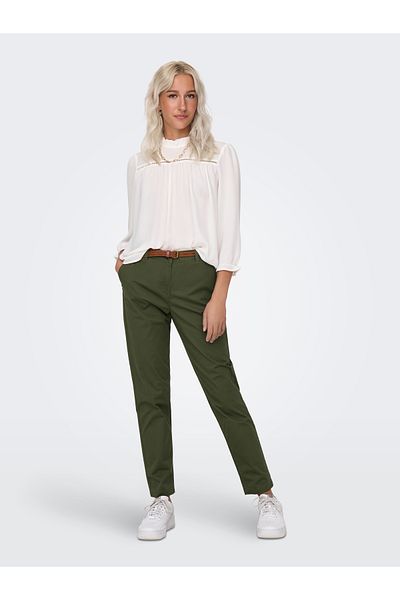 JDY Chino Pants Chicago Mid Waist Wide Leg Chino Pants