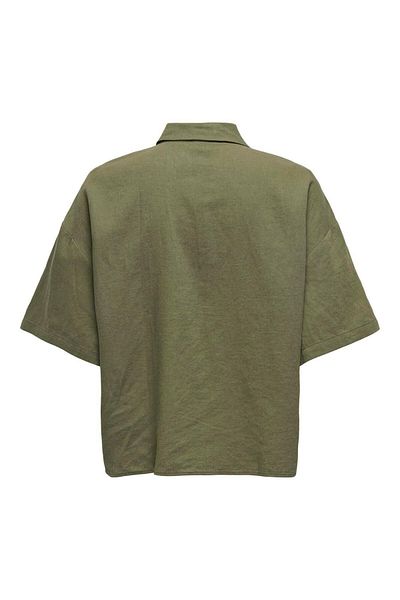 JDY Jdymika - 2/4 Cut Tea Colored Lenox Fabric Shirte Wvn Exp 15343696