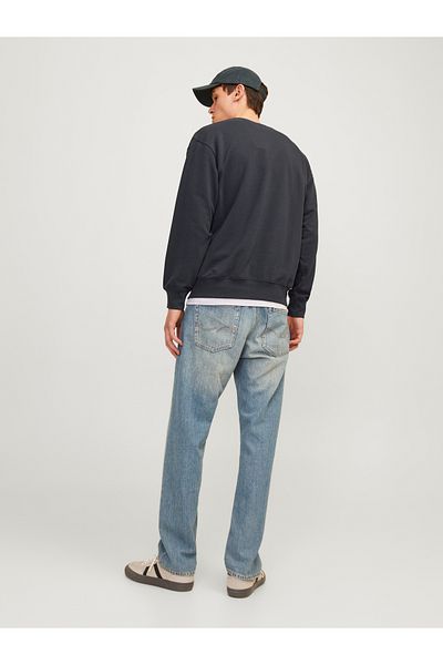 Jack & Jones Sweatshirt Mit Rundhals Einfarbig Sweatshirt