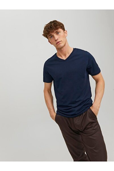 Jack & Jones Jjeorganıc Basıc Tee Ss V-neck