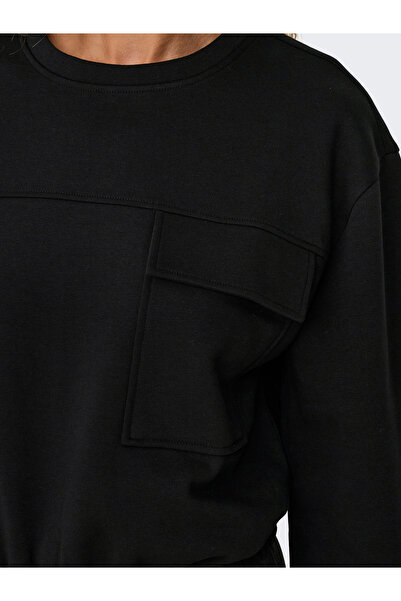 JDY Jdybambi L/S Pocket Sweat Jrs 15332290 Chateau Gray