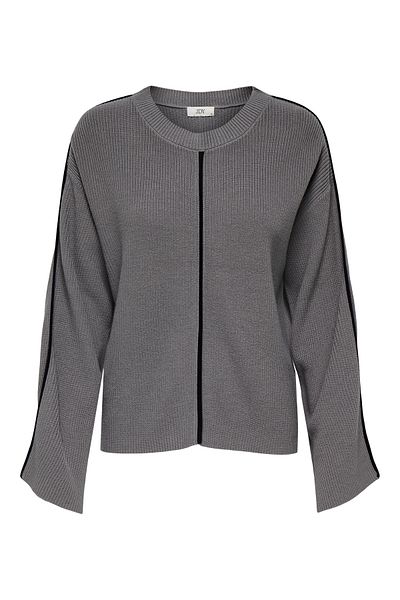 JDY Jdypretty Contrast O-Neck Pullover Sweatshirt - Knt 15341239   December Sky
